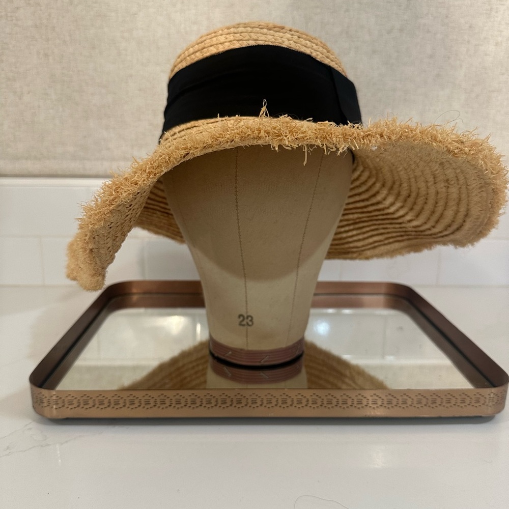 Zara Tan and Black Women's Straw Hat